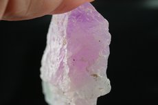 Bi-color Kunzite Crystal