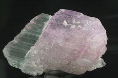 Bi-color Kunzite Crystal