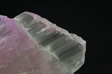 Bi-color Kunzite Crystal