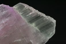 Bi-color Kunzite Crystal