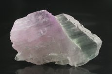 Bi-color Kunzite Crystal