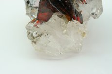 Brookite Crystals on Quartz