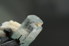 アクアマリン /  電気石, ショール (Aquamarine / Schorl)