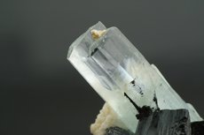 アクアマリン /  電気石, ショール (Aquamarine / Schorl)