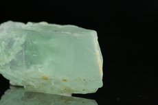 Hiddenite Crystal with Tourmaline Crystals