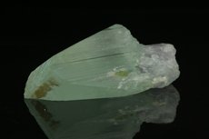 Hiddenite Crystal with Tourmaline Crystals