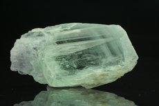 Hiddenite Crystal with Tourmaline Crystals