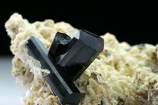 Schorl & Aquamarine Crystal Matrix