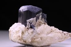 Schorl Crystal with Albite