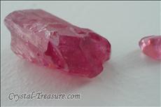 2 Pink Liddicoatite Crystals