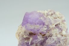 Purple Apatite in Matrix Afghanistan