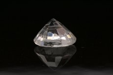 Clear Pollucite oval Cut