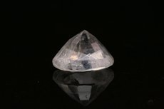 Clear Pollucite oval Cut