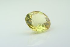 Fine Straw Yellow Danburite oval Cut