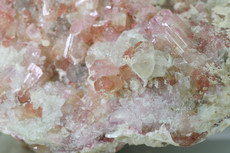 Rubellit Kristalle In Matrix Letpanhla Mine