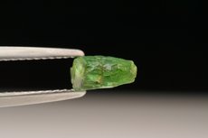 Fine Green Kornerupine Crystal & Cut