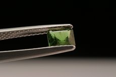 Fine Green Kornerupine Crystal & Cut