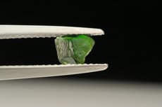 Fine Green Kornerupine Crystal & Cut