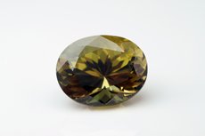 Fine faceted green Kornerupine