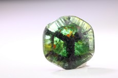 Trapiche Uvit (Turmalin)  Cabochon