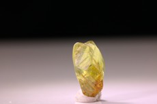 Chrysoberyll Kristall mit Katzenauge