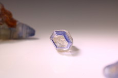 3 blue Sapphire Crystals 