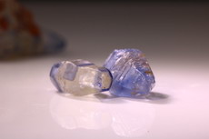 3 blue Sapphire Crystals 