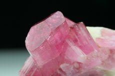 Tourmaline Crystal on Feldspar