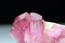 Tourmaline Crystal on Feldspar