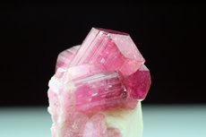 Tourmaline Crystal on Feldspar