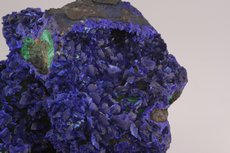 Fine Azurite with Malachite