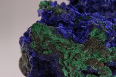 Fine Azurite with Malachite