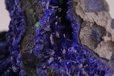 Fine Azurite with Malachite