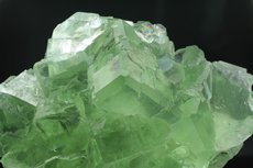 Big fine green fluorite Crystal 1,1 kg