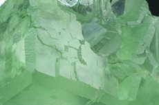 Big fine green fluorite Crystal 1,1 kg