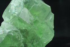 Big fine green fluorite Crystal 1,1 kg