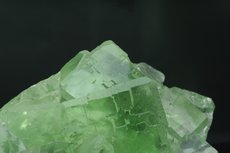 Big fine green fluorite Crystal 1,1 kg