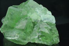 Big fine green fluorite Crystal 1,1 kg