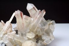 Quartz / Hematite in Matrix China