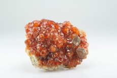 Spessartine with Smoky Quartz