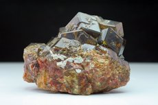 Fine Andradite Cluster Crystal 