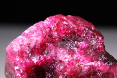 Big deep red Spinel Crystal Mogok