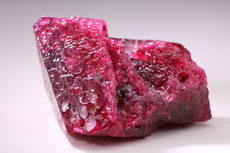 Big deep red Spinel Crystal Mogok