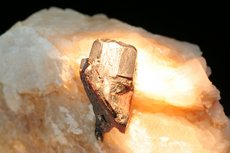 Rare transparent Tantalite in Matrix Afghanistan