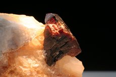 Rare transparent Tantalite in Matrix Afghanistan