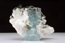 Doubly terminated Aquamarine in matrix