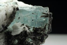 Doubly terminated Aquamarine in matrix