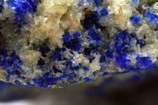 Sodalite Crystals in Matrix Afghanistan