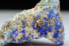 Sodalite Crystals in Matrix Afghanistan