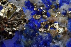 Sodalite Crystals in Matrix Afghanistan